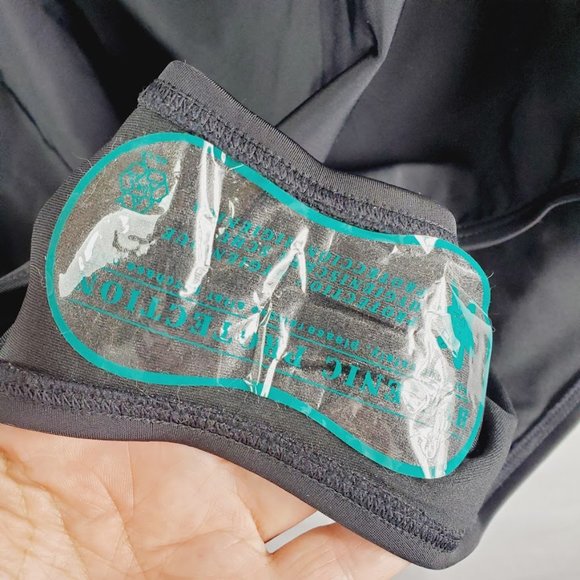 Swimsuits for All Black Lattice Plunge Swimsuit Plus Size 24 One Piece - Picture 4 of 5